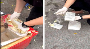 Phá đường dây buôn ma túy xuyên quốc gia, thu giữ gần 1,3kg heroin và ma túy đá