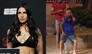 Bị nữ cao thủ MMA xinh đẹp đánh bầm dập, tên cướp van xin gọi cảnh sát