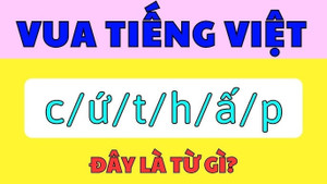 Câu đố vua Tiếng Việt khiến 90% người không tìm được ra đáp án