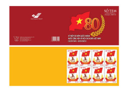 Phát hành bộ tem đặc biệt ‘Dấu son lịch sử’ mừng 80 năm Quốc khánh