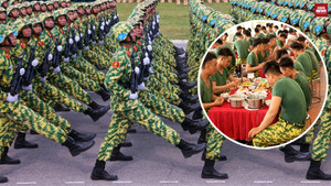 Bữa cơm của chiến sĩ diễu binh A80: Thực đơn có gì đặc biệt?