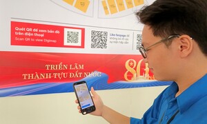 Bản đồ số 3D hướng dẫn tham quan Triển lãm 80 năm thành tựu Đất nước