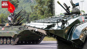 XCB-01 'Chiến binh thép' lần đầu lộ diện trong khối diễu binh uy lực thế nào?