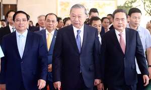 Lãnh đạo Đảng và Nhà nước dự lễ khai mạc Triển lãm thành tựu đất nước