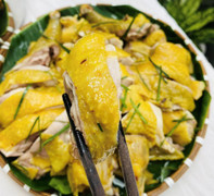 Cách làm gà hấp muối sả thơm ngon đơn giản