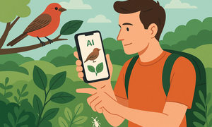 AI nhận diện chim, cây và côn trùng - công nghệ khơi lại niềm vui khám phá