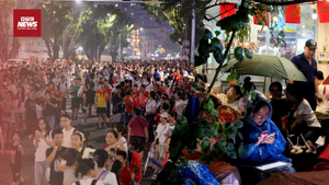 Thức xuyên đêm giữ chỗ chờ xem tổng duyệt diễu binh 2/9