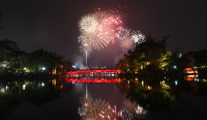 Lịch bắn pháo hoa tại Hà Nội dịp Tết Dương lịch
