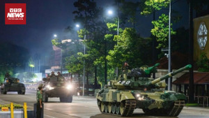 Giữa đêm, dàn khí tài diễu binh A80 hùng dũng tiến về Ba Đình 