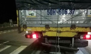 Xác minh clip xe tải đỗ sai luật gây tai nạn chết người, tài xế bỏ đi