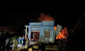 Nổ lớn trong đêm ở Lâm Đồng, một ngôi nhà đổ sập