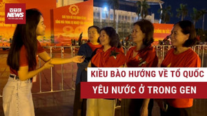 Kiều bào gác công việc về nước xem diễu binh A80