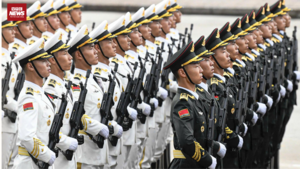 120 quân nhân Trung Quốc gây ấn tượng mạnh tại A80