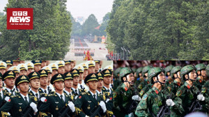 Ngắm bước diễu binh của quân nhân Trung Quốc, Lào, Nga, Campuchia