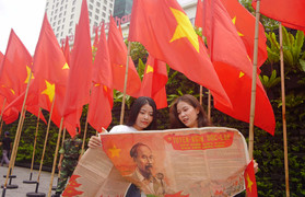 TP.HCM rực rỡ cờ hoa trước thềm Quốc khánh 2/9