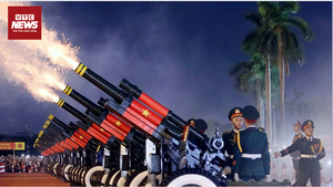 Mãn nhãn 15 khẩu đại bác khai hỏa, nhân dân hô vang Việt Nam Hồ Chí Minh