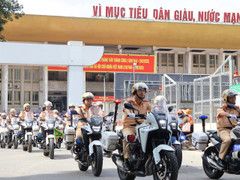 Tạm cấm phương tiện vào một số tuyến đường gần sân vận động Mỹ Đình từ chiều nay