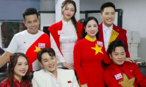Hàng trăm nghệ sĩ tự hào, phấn khởi sẵn sàng cho lễ diễu binh, diễu hành A80