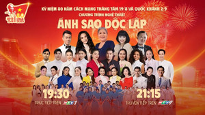 Trực tiếp: Chương trình 'Ánh sao độc lập' và bắn pháo hoa nghệ thuật mừng Quốc khánh