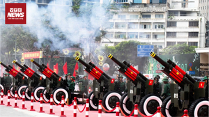 Mãn nhãn 15 khẩu đại bác đồng loạt khai hỏa kỷ niệm 80 năm Quốc khánh 2/9