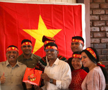 Tiếng ca Tổ quốc tự hào giữa lòng Trung Phi xa xôi trong ngày Quốc khánh 2/9