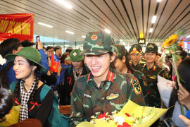 TP.HCM chào đón lực lượng hoàn thành nhiệm vụ A80 trở về
