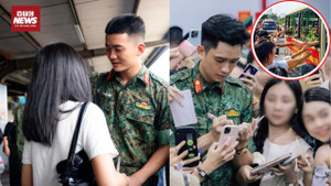 Khoảnh khắc nghẹn ngào tiễn bước những người lính hoàn thành nhiệm vụ A80