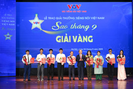 Toàn cảnh Lễ trao giải Tiếng nói Việt Nam – Sao tháng 9 năm 2025
