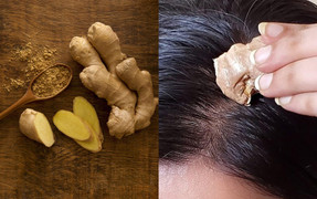 Cách gội đầu bằng nước gừng giúp giảm rụng tóc