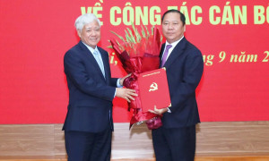 Ông Nguyễn Phi Long giữ chức Phó Bí thư Đảng ủy MTTQ, các đoàn thể Trung ương