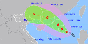 Điểm khác biệt của bão số 7 Tapah sắp hình thành, miền Bắc đón mưa lớn trong 3 ngày