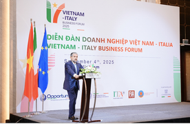 Diễn đàn doanh nghiệp Việt Nam - Italia 2025 thu hút đông đảo doanh nghiệp