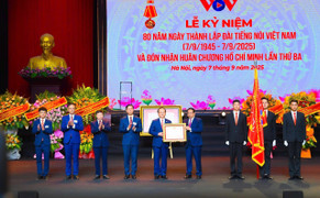 Toàn cảnh Lễ kỷ niệm 80 năm ngày thành lập Đài Tiếng nói Việt Nam