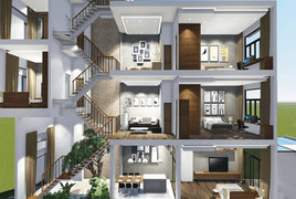 Ưu và nhược điểm của nhà lệch tầng 