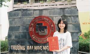Nữ sinh tốt nghiệp thủ khoa Đại học Ngoại thương điểm tuyệt đối