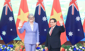 Thủ tướng Phạm Minh Chính tiếp Toàn quyền Australia Sam Mostyn