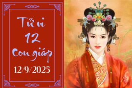 Tử vi 12 con giáp hôm nay ngày 12/9/2025: Thân hanh thông, Dậu gặp rắc rối