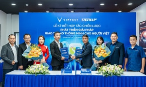 VinFast - VietMap hợp tác chiến lược, phát triển giải pháp giao thông thông minh