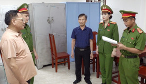 Khởi tố Giám đốc Sở Công Thương Thanh Hoá cùng 7 bị can