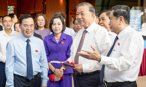 Tổng Bí thư Tô Lâm dự hội nghị chuyên đề về Bình dân học vụ số - Quốc hội số