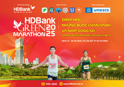 HDBank Green Marathon 2025 - điểm hẹn của những bước chân xanh và nhịp sống số