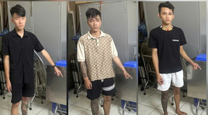 Bắt khẩn cấp 3 thanh niên chuyên giật bàn bày đồ cúng ở TP.HCM
