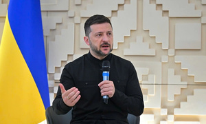 Tổng thống Ukraine sẵn sàng đàm phán trực tiếp với ông Putin 