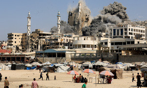 Quân đội Israel tấn công trên bộ, quyết chiếm Thành phố Gaza