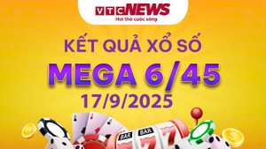 Vietlott 17/9 - Kết quả xổ số Vietlott hôm nay 17/9/2025 - Xổ số Mega 6/45