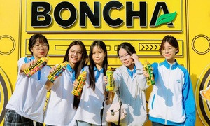 Trà mật ong Boncha khuấy động mùa khai trường