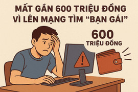 Nam thanh niên ở Hà Nội mất gần 600 triệu đồng vì lên mạng tìm 'bạn gái'