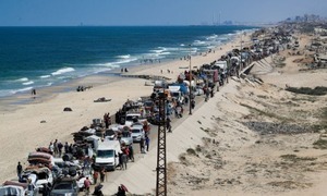 Israel thông báo 'đường tạm' cho dân rời thành phố Gaza 