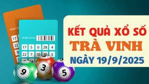 Kết quả xổ số Trà Vinh hôm nay 19/9/2025 - XSTV 19/9
