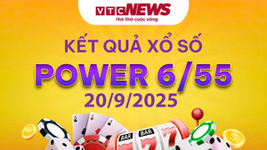 Vietlott 20/9 - Kết quả xổ số Vietlott hôm nay 20/9/2025 - Xổ số Power 6/55 